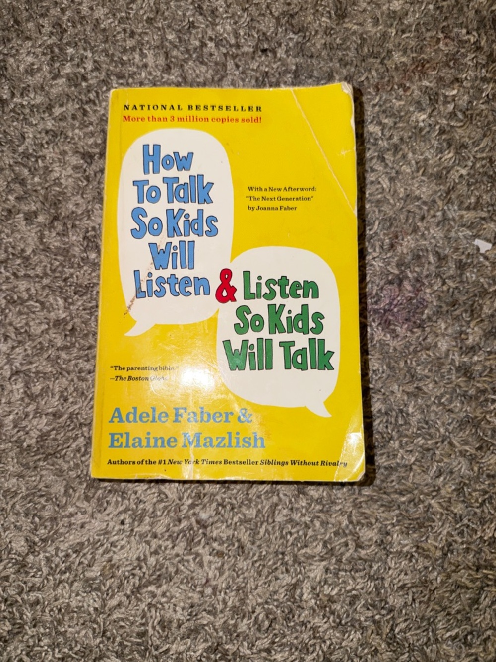 How to Talk So Kids Will Listen & Listen So Kids Will Talk - Yellow Paperback
